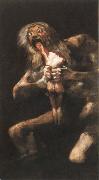 Francisco Goya saturn oil